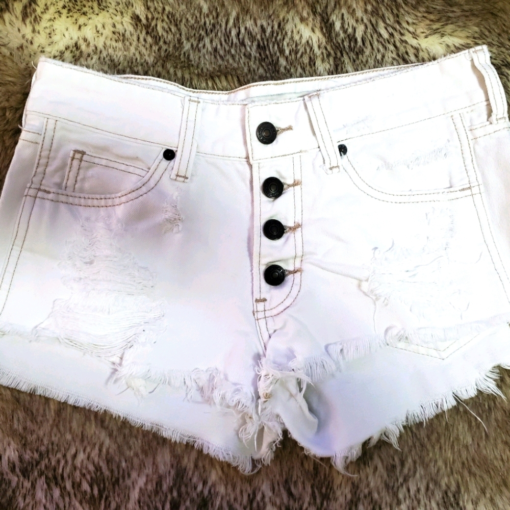 Abercrombie denim shorts